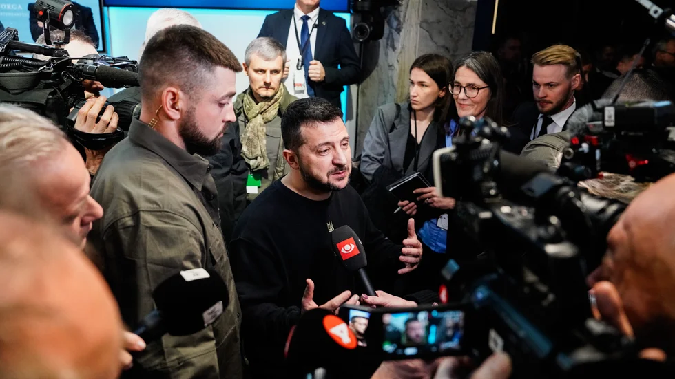 Under sitt första besök i Norge träffade president Volodymyr Zelenskyj de nordiska ledarna för att diskutera fortsatt stöd till Ukraina.
