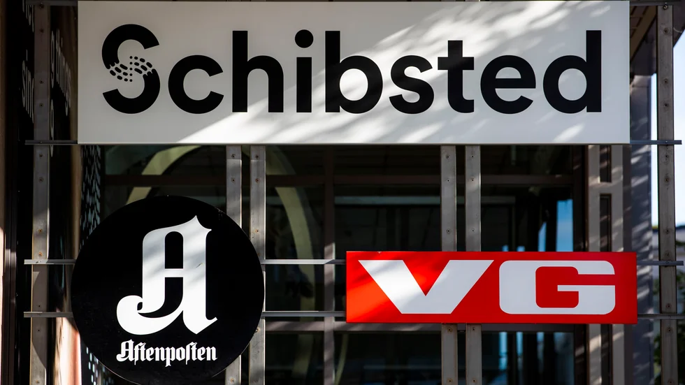 Mediekoncernen Schibsted vill sälja av tidningar. Arkivbild