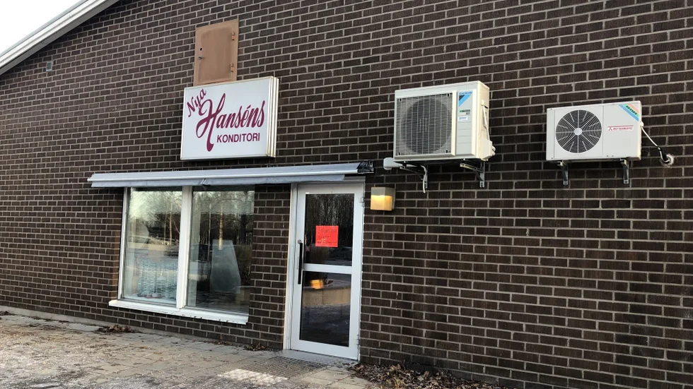 Hanséns konditori i Öjebyn utsattes för ett rån under lördagseftermiddagen. (Arkivbild)