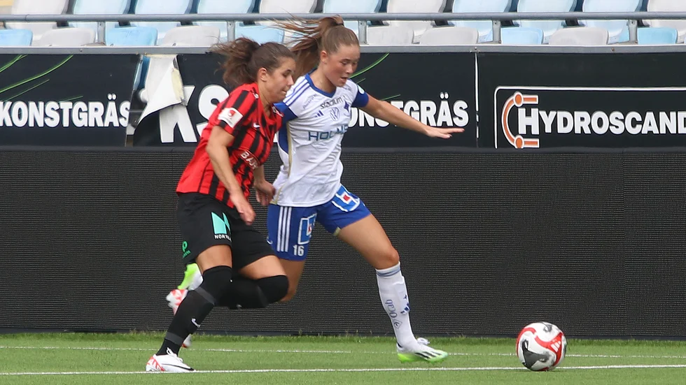 Nyförvärvet Svea Rehnberg får chansen från start i träningsmatchen mot Häcken.