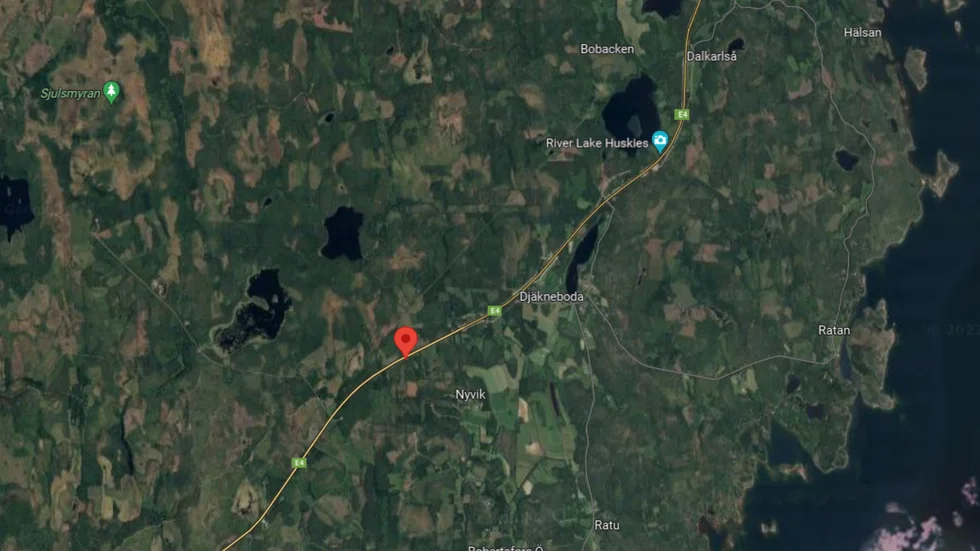Platsen larmet kom ifrån. Händelsen har stor påverkan på trafiken, enligt Trafikverket. 