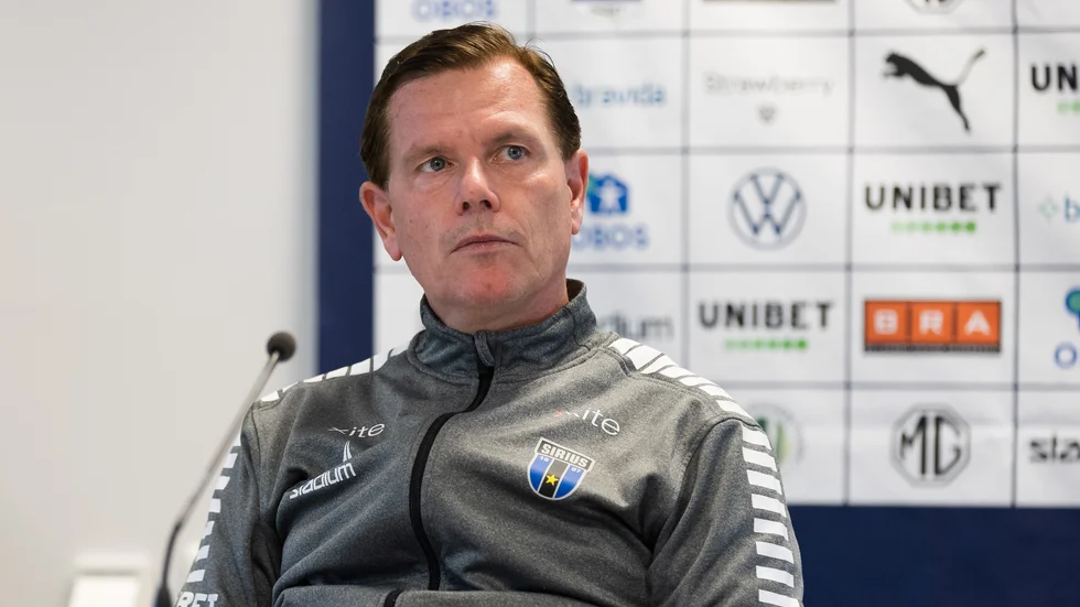 Christer Mattiasson hade en av sina tungsta dagar som Siriustränare.