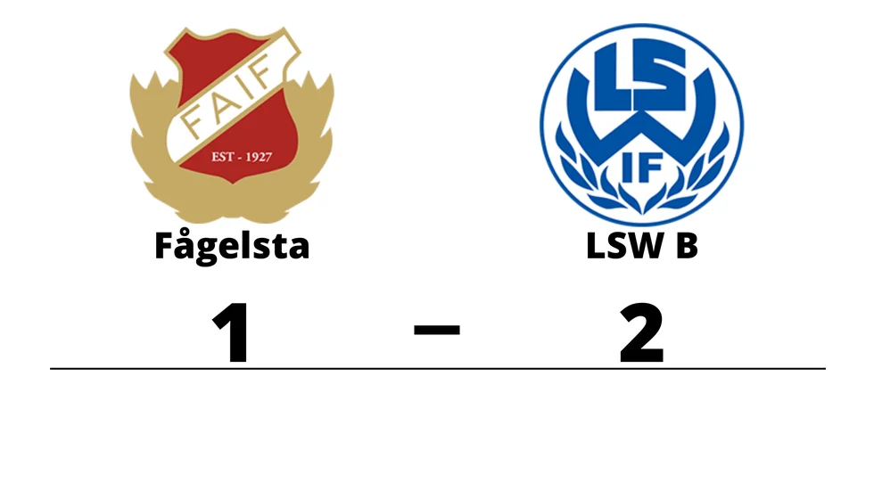 Fågelsta AIF förlorade mot LSW IF B