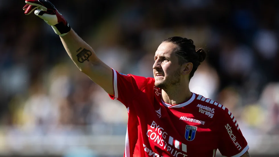 David Mitov Nilsson saknades på Sirius träning.