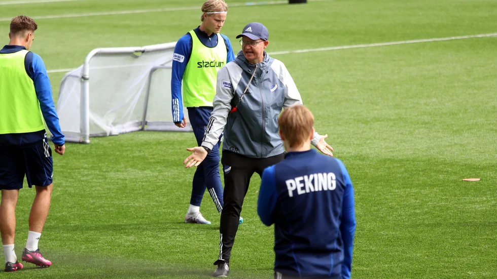 IFK:s tränare Glen Riddersholm.