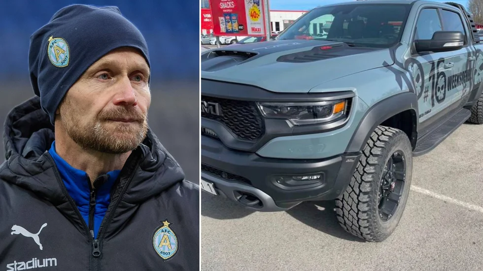Tony Andersson, tränare i AFC Eskilstuna och grundare av "16 weeks of Hell", fick sin bil stulen under natten till tisdagen.