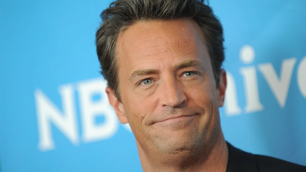 Matthew Perry, känd från bland annat tv-serien "Vänner", har gått bort 54 år gammal. Arkivbild.
