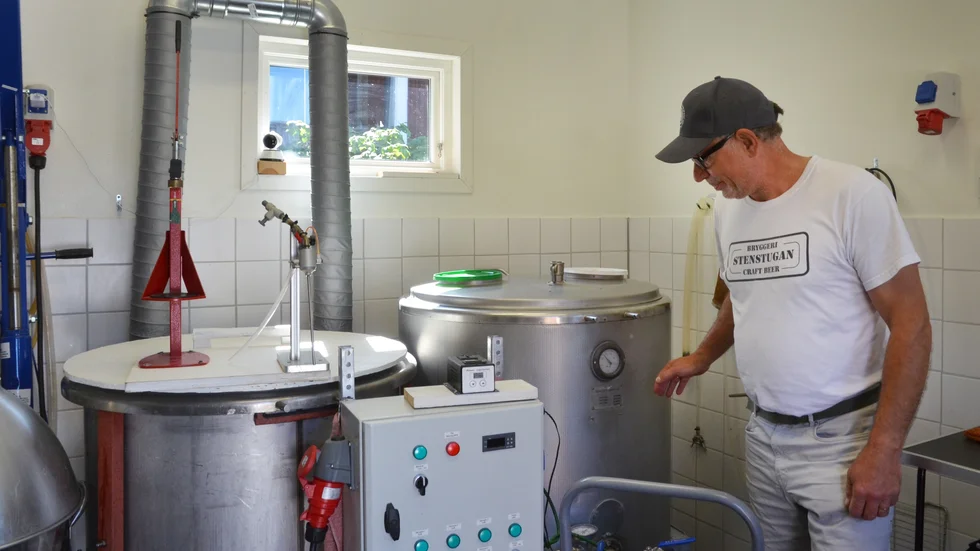 "Ölmarknaden är mättad, det har kommit så mycket bryggerier den senaste tiden. Det är inte riktigt lönsamt när man har så litet bryggeri", säger Kent Karlsson.