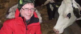 Ingrid i Guldrupe har mjölkat kor i hela sitt liv