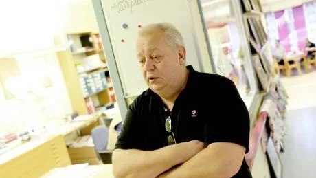 Second handförsäljningen ökar. Jag tror att det beror både på att en del har sämre ekonomi och att miljömedvetenheten har ökat, säger Göran Wahlqvist, Röda korset. foto: tommy söderlund/arkiv