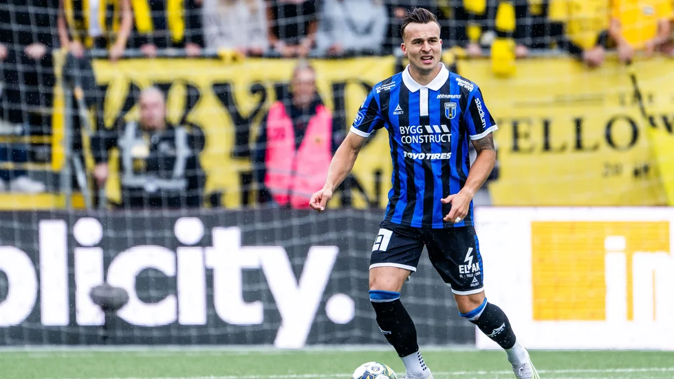 Henrik Castegren var med på planen mot Elfsborg.