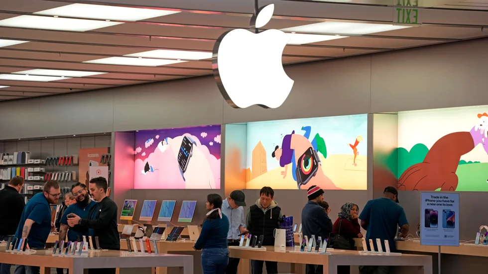 Något bättre än väntat för Apples delår. Arkivbild