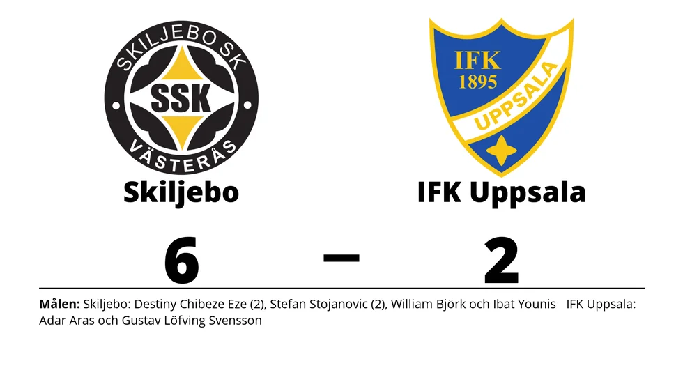 Skiljebo SK vann mot IFK Uppsala