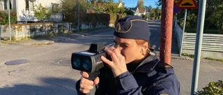 Polis kontrollerade hastigheter – på boendes begäran