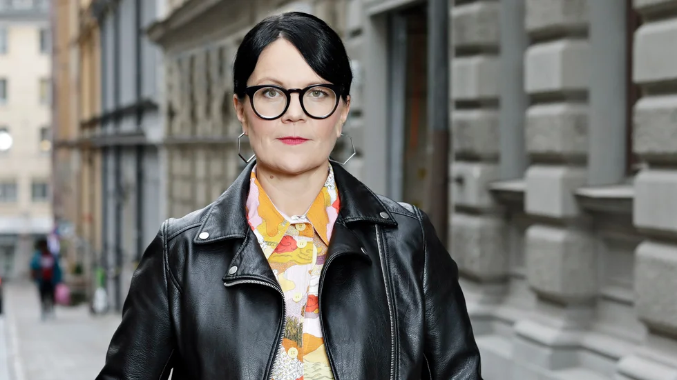 TCO:s ordförande Therese Svanström varnar för att den nya föräldraförsäkringen kan leda till välfärdsbrottslighet. Pressbild.