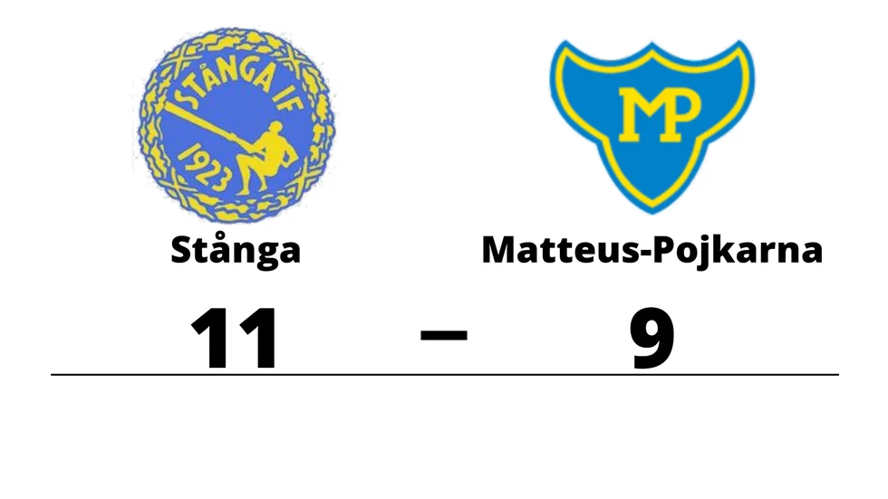 Stånga IF vann mot Matteus-Pojkarna BK