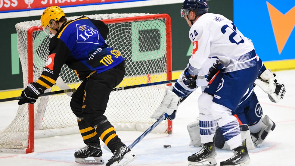 Linus Lindström gave AIK the lead. 