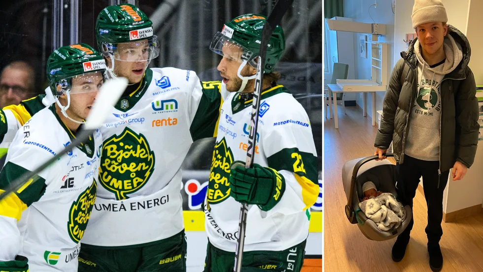 "Det är honom det mesta kretsar kring nu, och jag tänker mindre på hockey än innan", säger Kim Johansson.