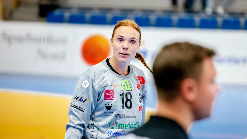 Mie Sörensen, målvakt i Boden Handboll.