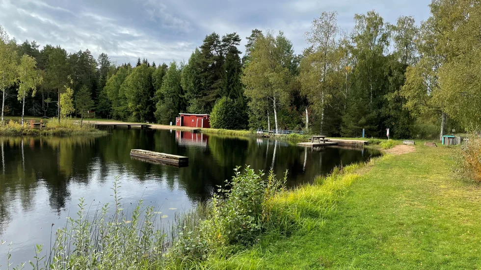 Myransjön, som egentligen är en damm, ska tömmas när dammanläggningen ska renoveras.