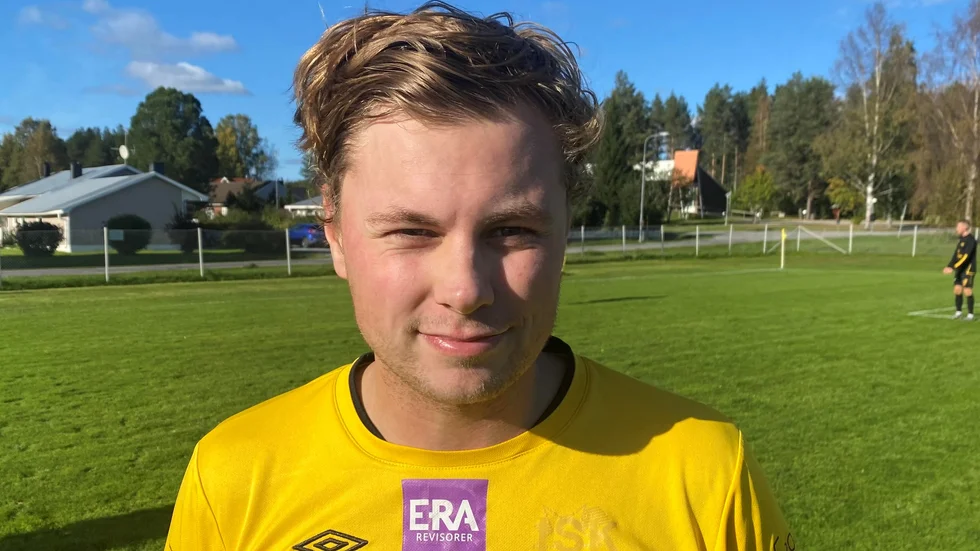Isac Wiklund gjorde tre mål för Infjärden