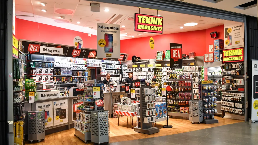 Teknikmagasinet i konkurs igen. Arkivbild