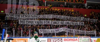 Luleå Hockeys supportrar uttryckte sin vrede mot Kempe