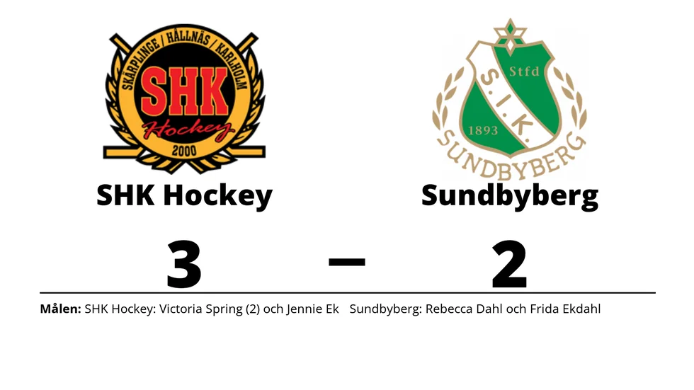 SHK Hockey Club vann mot Sundbybergs IK
