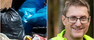 Får betala för privata sopor på Återbruket: "De har inget system"