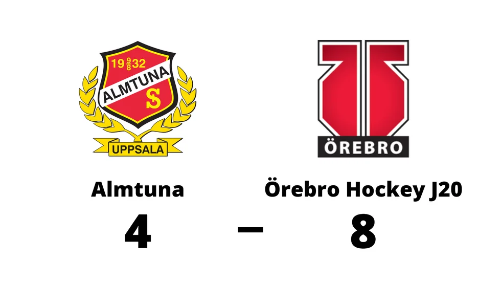 Almtuna IS förlorade mot Örebro HK