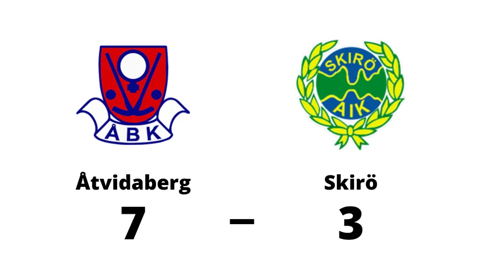 Åtvidabergs BK vann mot Skirö AIK