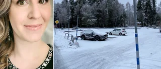 Inte ett P så långt ögat kan nå – kommunen har tagit ner skylten
