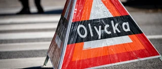 Olycka på E4 i höjd med Gäddvik – uppgifter om vattenplaning