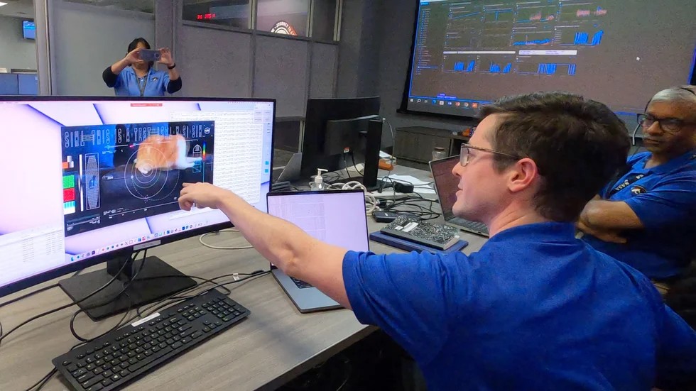 Den amerikanska rymdmyndigheten Nasa har lyckats skicka en kattvideo till jorden från sonden Psyche, 31 miljoner kilometer ut i rymden. Katten Taters är dock inte med på Psyche.