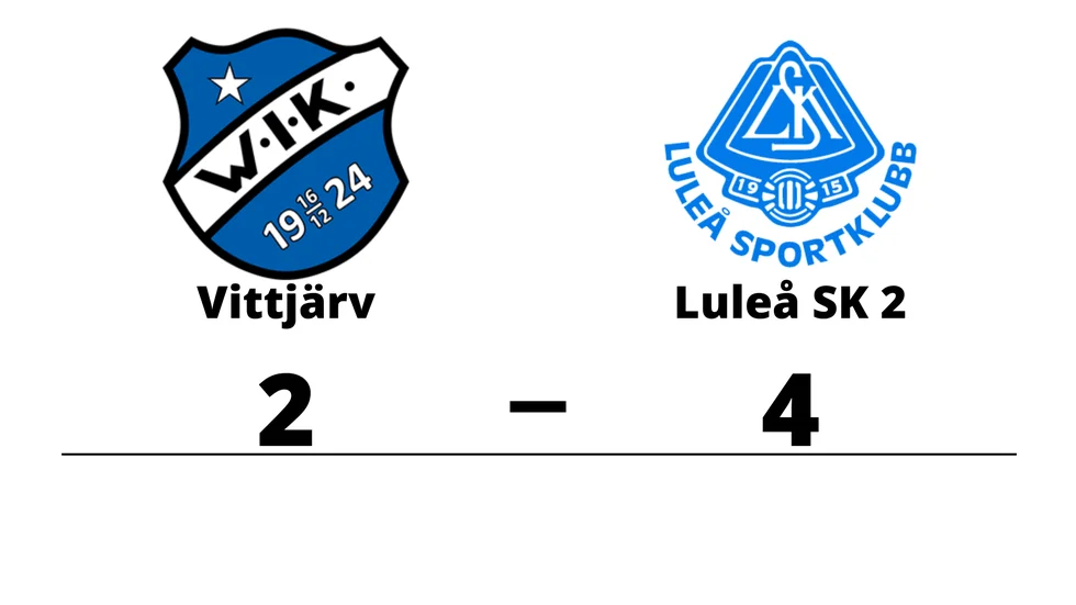 Vittjärvs IK/Hedens IF 2 förlorade mot Luleå SK 2