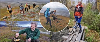 Vandringshelg i höstens färger