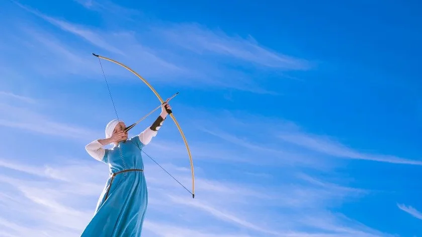 The wonderful Reengarda förening recreates the Middle Ages.