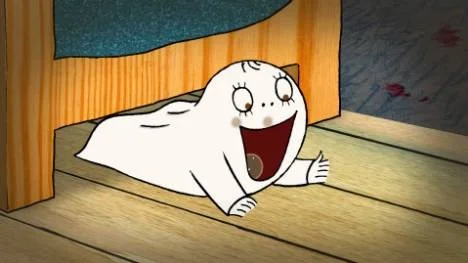 Lille spöket Laban är här igen.