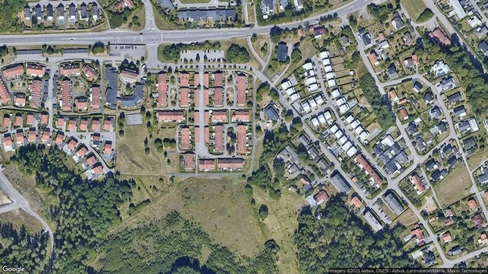 Området kring Tallholmsvägen 43