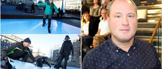 Ingen skridskobana på Fristadstorget – trots vintervädret