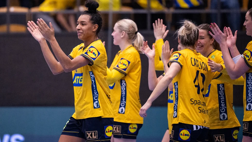 Sverige vann VM-genrepet mot Tyskland i söndags. Arkivbild.