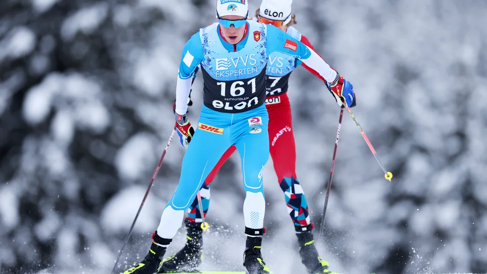 Martin Løwstrøm Nyenget vann loppet. Arkivbild.