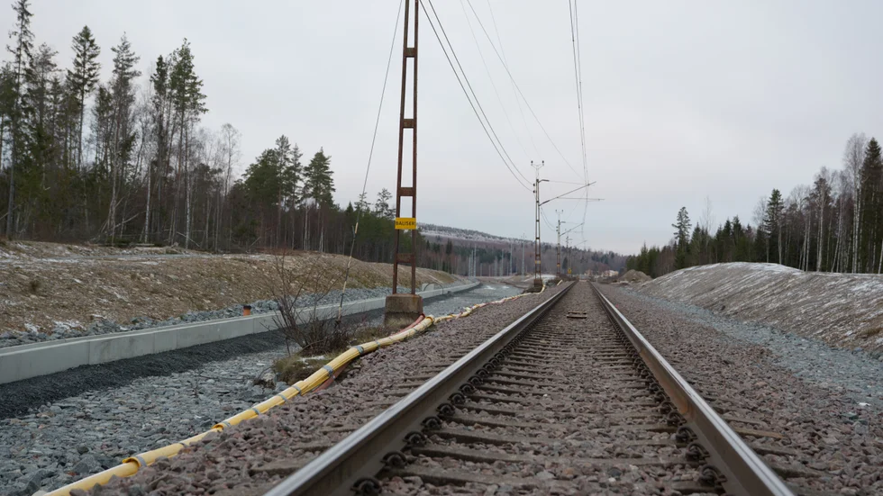 Järnvägsbygge runt Godegård fortskrider som planerat och nu stängs banan av under en dryg månad, på grund av banarbete.