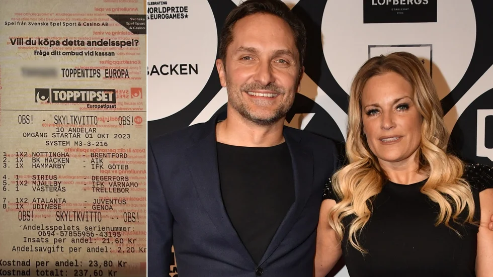 Rix fm-profilerna Roger Nordin och Laila Bagge uppmärksammade Katrineholmsbutikens födelsedag.