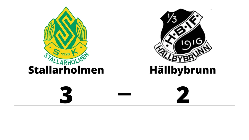 Stallarholmens SK vann mot Hällbybrunns IF