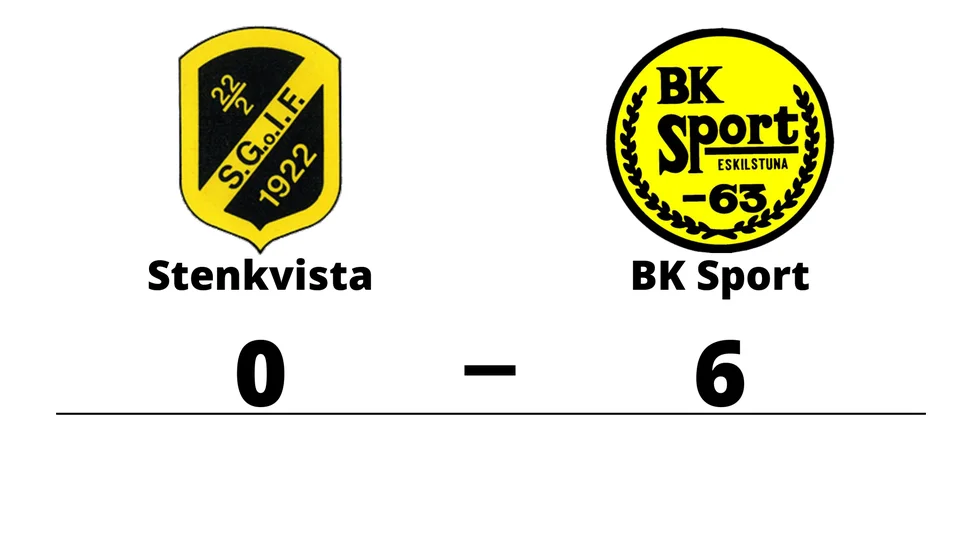 Stenkvista GoIF förlorade mot BK Sport