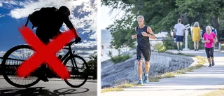 FÖRSLAG: Inga cyklister på stigen vid Strandpromenaden