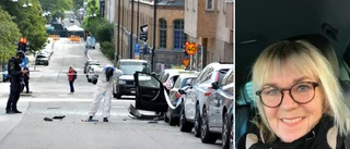 Carina från Valla fast i Norrköping efter explosionen