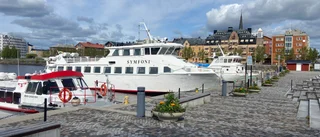 Hårt väder ställde till det för måndagens turbåtstrafik