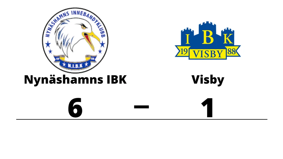 Nynäshamns IBK (A) vann mot Visby IBK